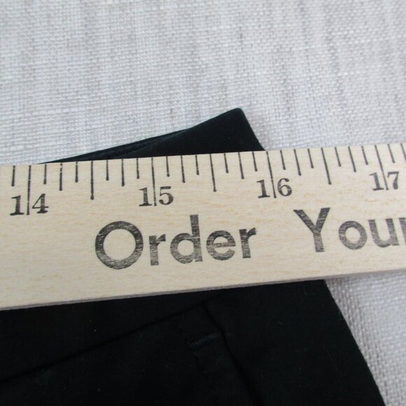 Ralph Lauren Golf Chino Shorts Womens 8 Black Performance Mid Rise Regular Fit - Picture 5 of 7